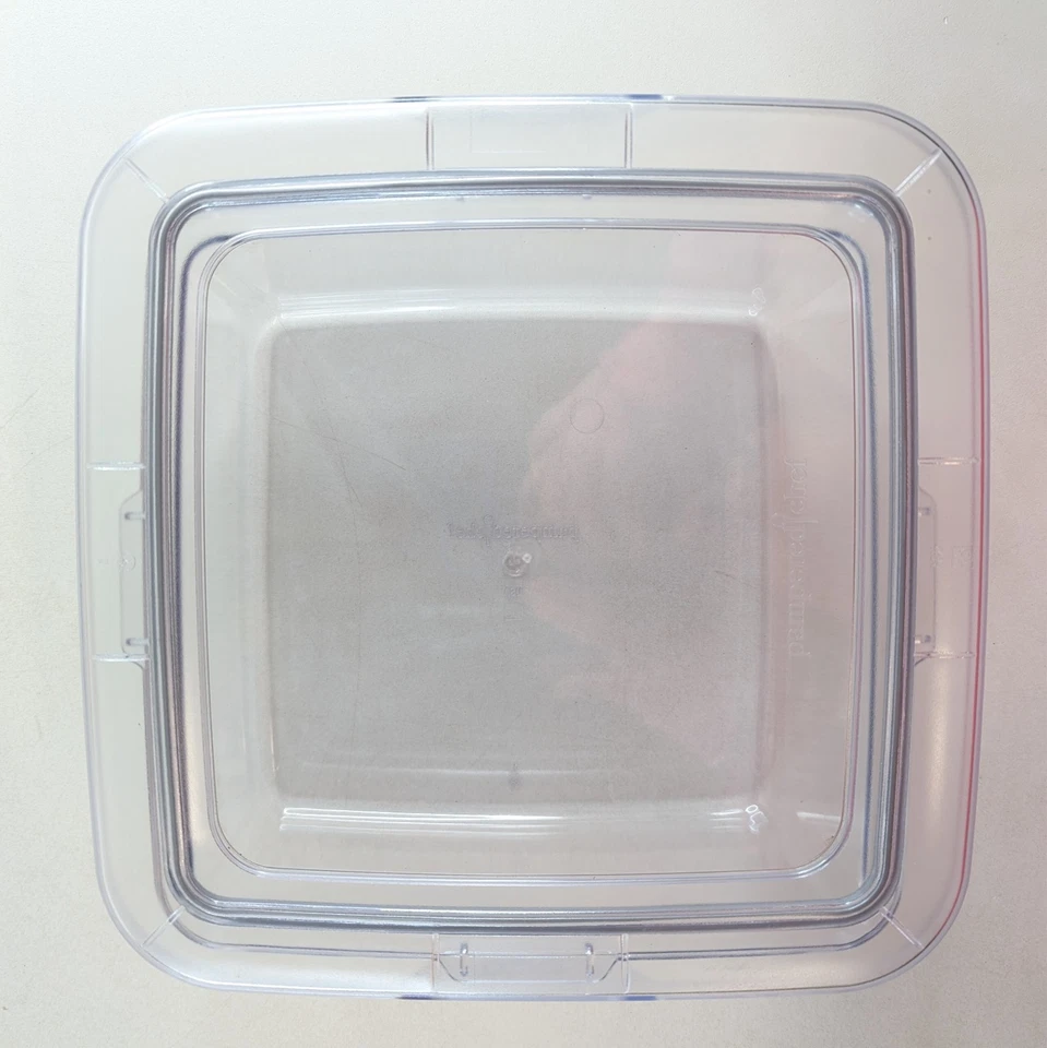 Pampered Chef Chillzanne 10x10 Square Server Pan Dish Platter -Made in USA - NEW - Image 3 of 4