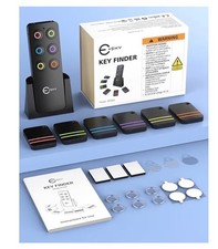 Esky Key Finder Locator with Sound, Stick-on TV Remote Control Finder