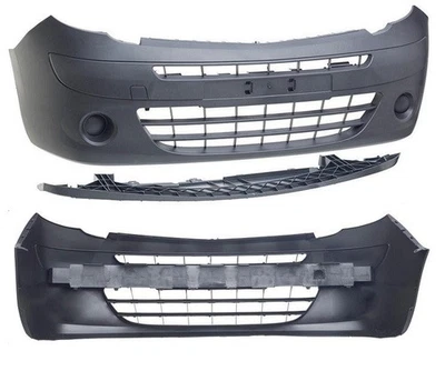 Pare choc avant noir RENAULT KANGOO 2 phase 1 du 01/2008 au 05/2013 - Photo 1/2