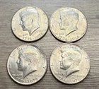 1776-1976 (4) Kennedy Bicentennial Half Dollar Free Shipping!
