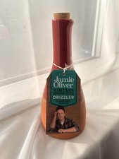 NWT Jamie Oliver Repro Vintage Italian Style Drizzler Glazed Natural Terracotta