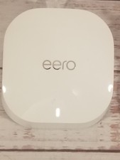 Amazon Eero 6 N010001 White Dual-Band Mesh Wi-Fi Extender Router with Power Cord