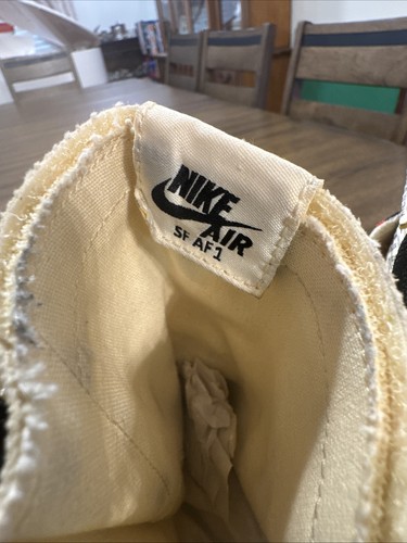 Nike Air Force 1 SF AF1 Special Field Muslin AT4647-100 Men 8.5 CLEAN RARE 2018 - Picture 16 of 18