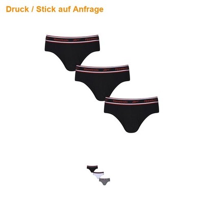 Reebok Men´s Brief (3 Pair Pack) Unterwäsche Unterhosen Slips