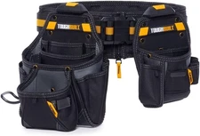 ToughBuilt 3-Piece Handyman Tool Belt Set w/ Padded Belt with Heavy-Duty Buckle