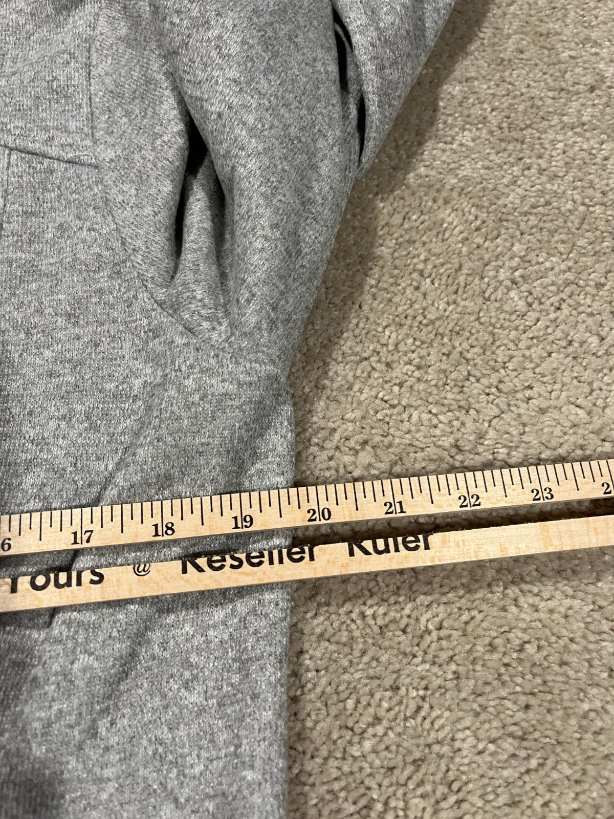 Zero Restriction Jacket Womens Large Old Course St Andrews Gray Full Zip Hoodie