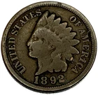 1892 Indian Head Cent G Good Coin ST672
