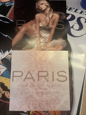 Paris Hilton Debut Album Paris Promotional Poster 11x17