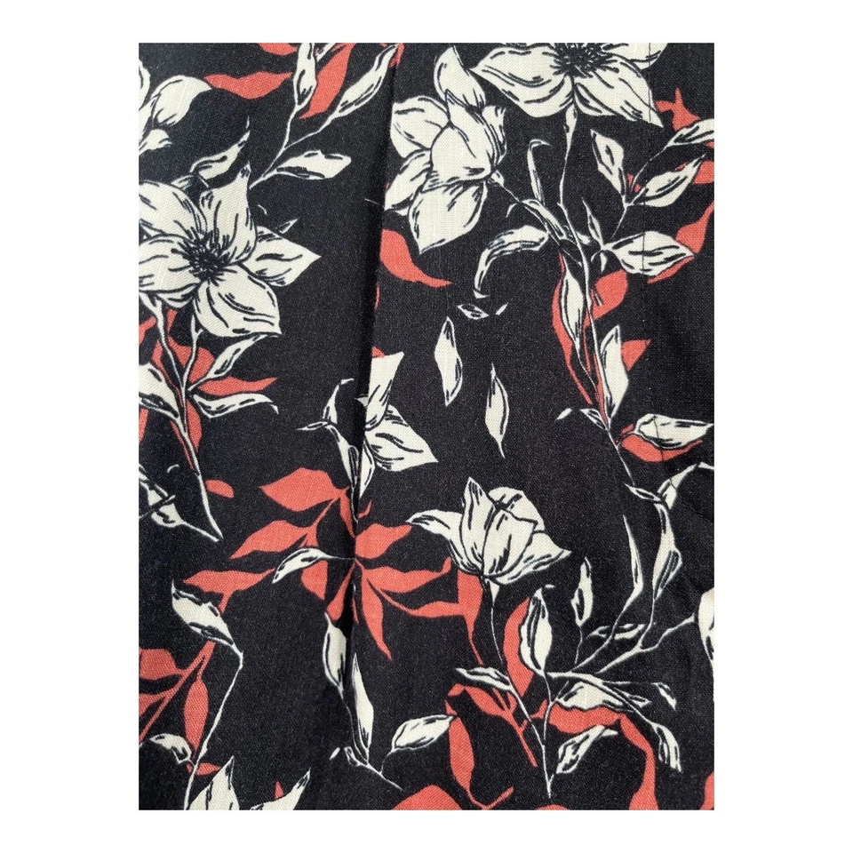 Pantalones cortos Rag & Bone lino estampado hiedra talla 4 Foto 2 de 4