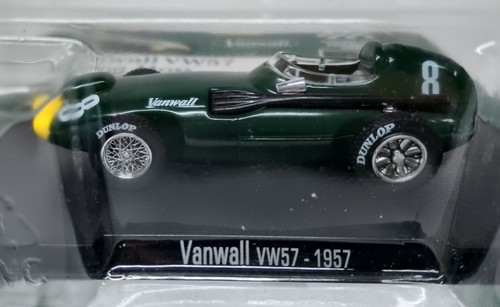 Vanwall VW57 F1 1957, No 8, Stirling Moss, with Case & Stand - Picture 3 of 7