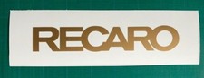 Two Pack Recaro Logo Decal Sticker Jdm Racing Seats 2 Pieces Race Track