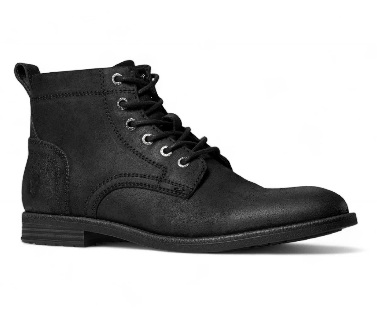 Botas Desert De Cuero Negros Para Hombre Windsorsmith Casual Chukka - Sebastien
