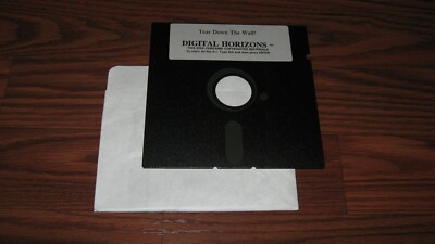 Tear Down the Wall! PC Program on 5.25'' disk - Tested