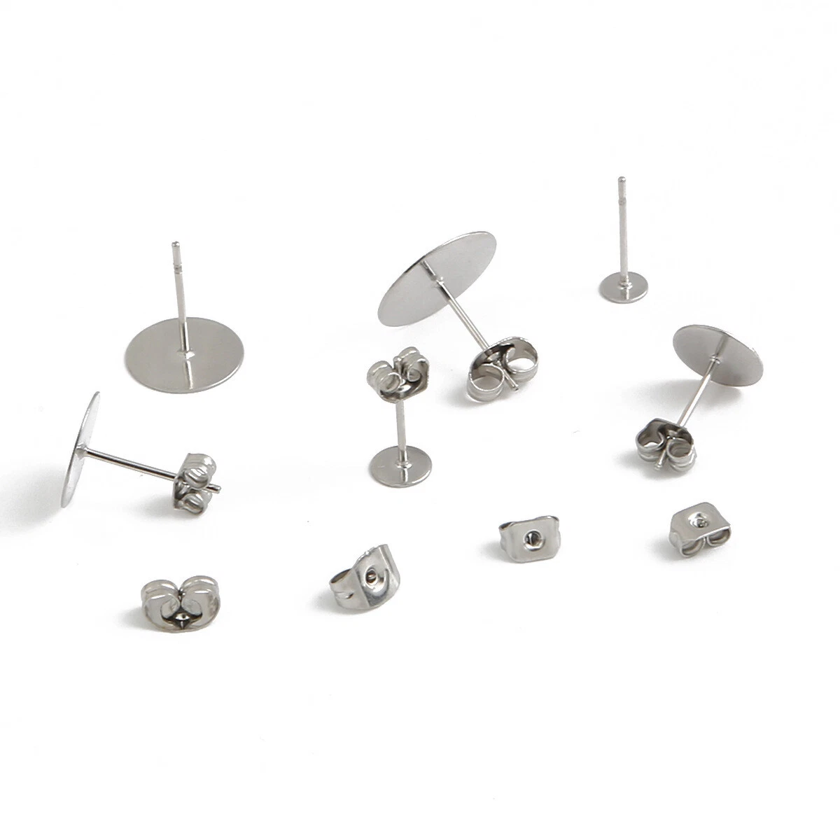 Surgical steel 2024 earrings hypoallergenic