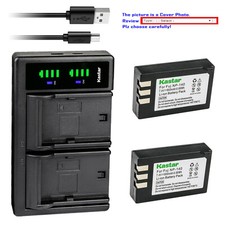 Kastar Battery LTD2 USB Charger for Fuji NP-140 BC-140  Fujifilm FinePix S100FS
