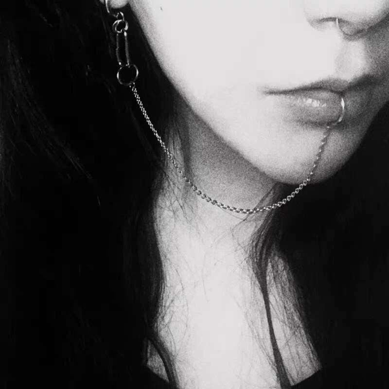 Lip sale ear chain