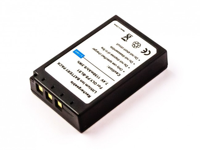 Battery for OLYMPUS OM-D E-M10 Mark II / OM-D E-M10 Mark III / Pen E-PL9