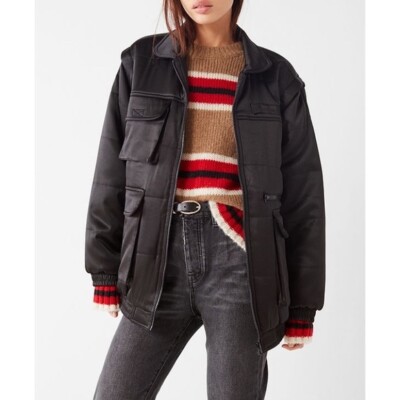 Urban Outfitters Women's Dawson Bomber Puffer Jacket Vest XS