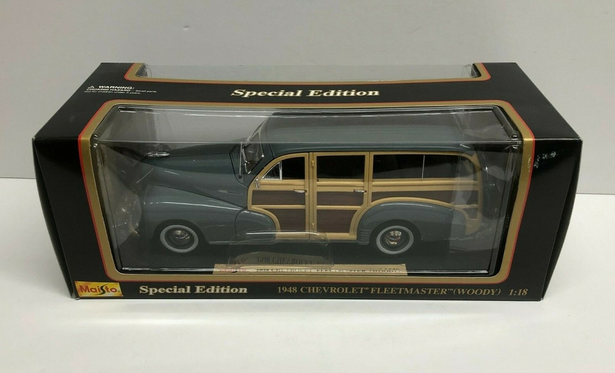 1948 Chevrolet Fleetmaster Woody MAISTO 1/18 scale Special Edition