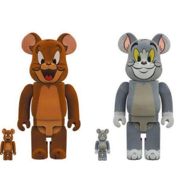 BE@RBRICK TOM & JERRY フロッキー 100％ ＆ 400％