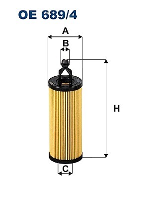 FILTRON OE 689/4 Ölfilter für CHRYSLER,DODGE,FIAT,JEEP,LANCIA