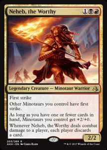 Neheb, the Worthy x4 - Amonkhet - NM-Mint, English - Amonkhet
