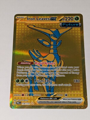 Iron Leaves EX Gold 176/131 Prismatic Evolutions