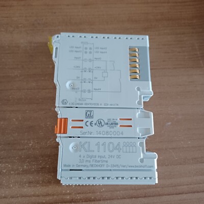 NEW Beckhoff KL1104 0000 4x Digital Input 