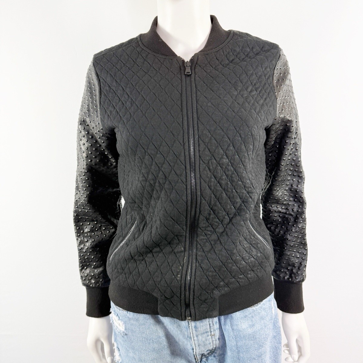 Dockers Jackets Usa Drifter Industries Compton USA Black Quilted