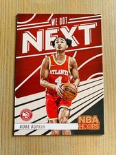 Kobe Bufkin 2023-24 Panini NBA Hoops Rookie We Got Next #1 Atlanta Hawks Rc