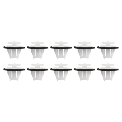 Authentic For Nissan 76882JG10A Fender Molding Clip Set Pack of 10