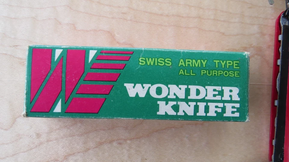 神奇刀多工具瑞士陆军型剪刀螺丝刀文件 12 工具复古 — 第 2/4 张图片
