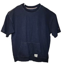 Tommy Hilfiger Denim Pullover Large with Big Front Pocket Sweater Hoodie Type