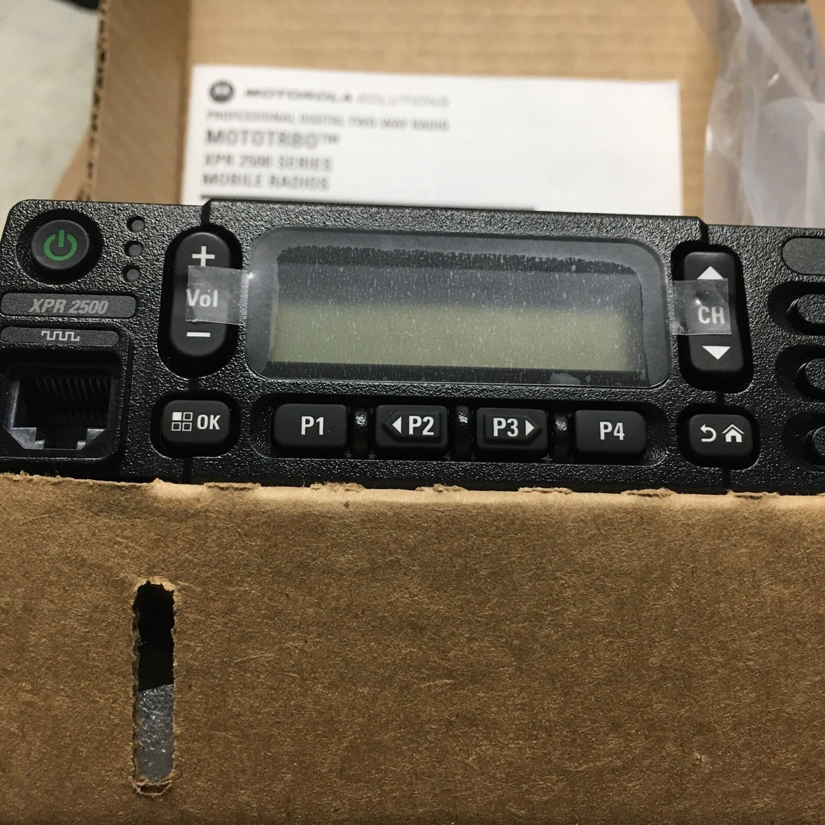 NEW Motorola XPR2500 VHF 136-174 MHz mobile radio AAM02JNH9JA1AN