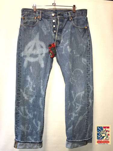 Levi's 501 Vintage Work Jeans Denim W34 L30 80's 90's | eBay