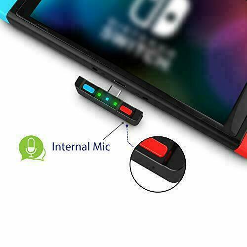 HomeSpot HS3-NS002 Bluetooth Audio Transmitter Adapter For Nintendo Switch  - Blue/Red for sale online | eBay