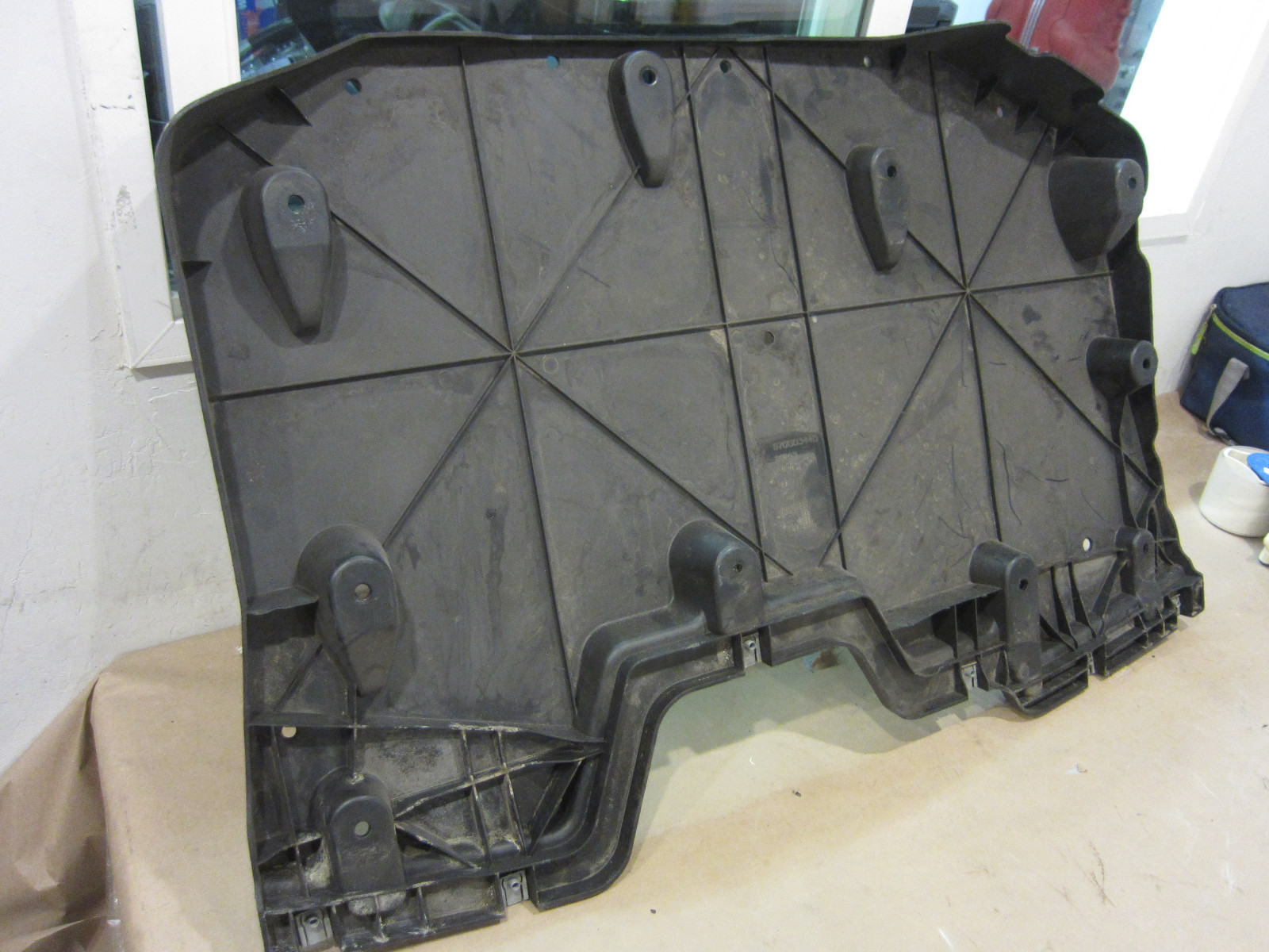 Maserati Quattroporte - Rear Aerodynamic Bottom Panel -  part# 670003440