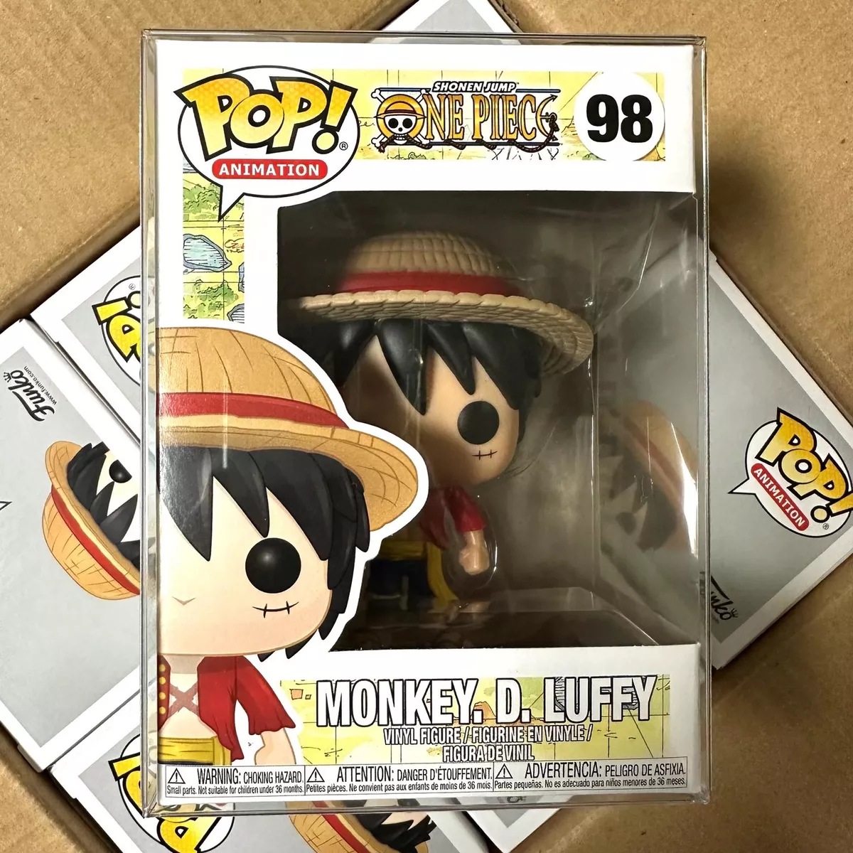 Funko Pop OnePiece : Monkey D Luffy #98 Vinyl Figure Mint Box