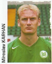 482 MIROSLAV KARHAN # SLOVAKIA VfL.WOLFSBURG STICKER PANINI FOOTBALL 2005