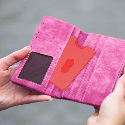 Portatarjetas con funda de placa de PVC de 42 piezas para coche protector de tarjeta de identificación estuche - Imagen 6 de 12
