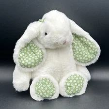 Dilly Dudu Blossom Bunny Rabbit Soft Plush Lightly Weighted With Bean 11 Inch