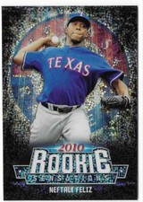 2015 Topps Chrome Update Series Rookie Sensations Neftali Feliz Texas Rangers