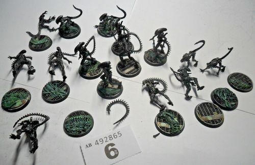 Prodos AVP Aliens vs Predator Kickstarter fifteen Alien Warriors resin bases W6 - 第 1/7 張圖片