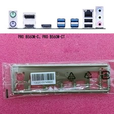 For Asus PRO B560M-C, PRO B560M-CT I/O Shield BackPlates Blende Bracket