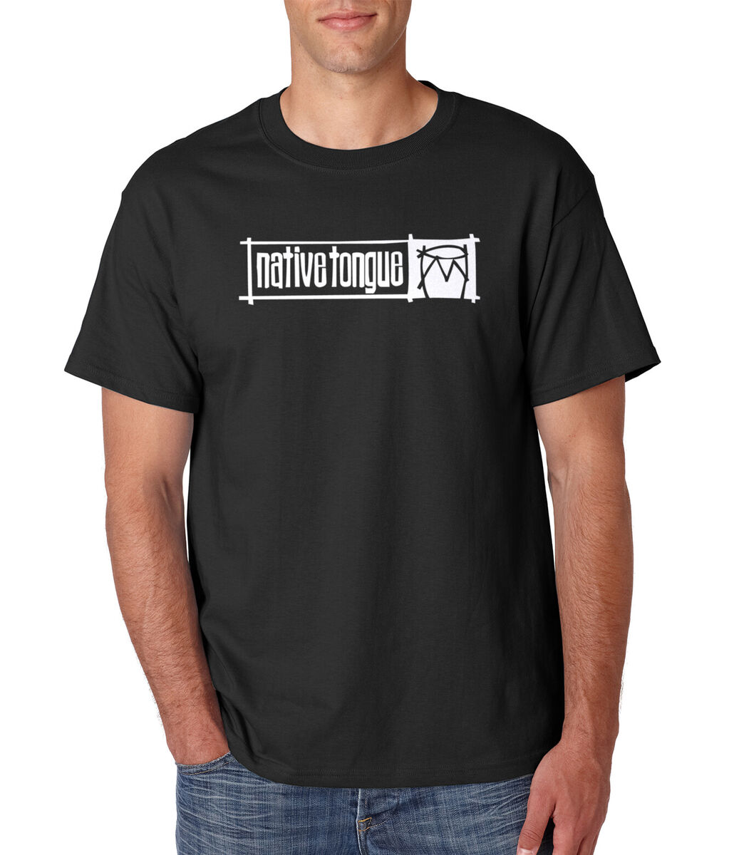 NATIVE TONGUE T-Shirt Old School Hip Hop Rap Music S-6XL Tee NATIVE TONGUE T-Shirt Old School Hip Hop Rap Music S-6XL Tee