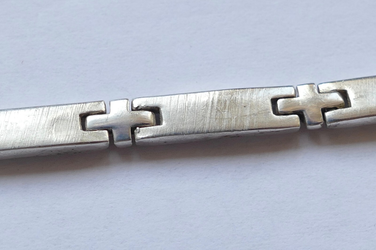 Bracelet 925 Silver Solid Simple Timeless Vintage… - image 2