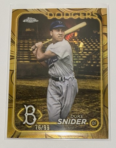 2024 Topps Gilded Collection #58 Duke Snider | Baseball Card