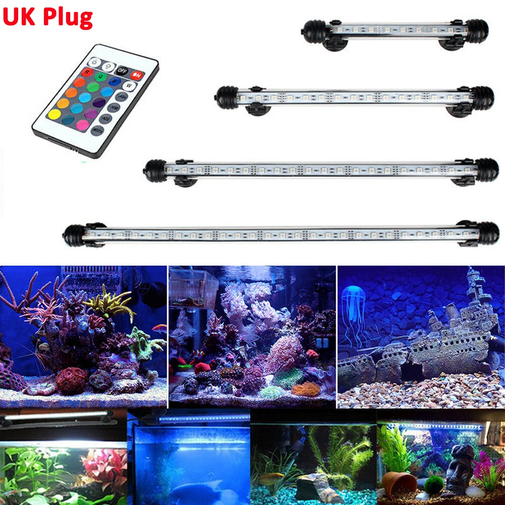 5050 SMD RGB Submersible LED Light Bar Lamp for Aquarium Fish Tank