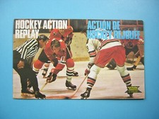 1972/73 LETRASET HOCKEY ACTION REPLAY PANEL #7 ORLAND KURTENBACH JIM RUTHERFORD