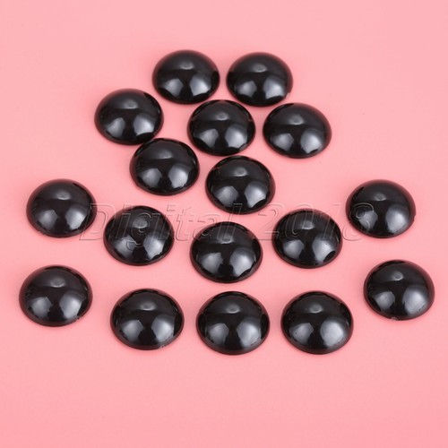3mm-20mm Black Plastic Safety Eyes For Teddy Bear Doll Animal Puppet Crafts - Picture 18 of 19